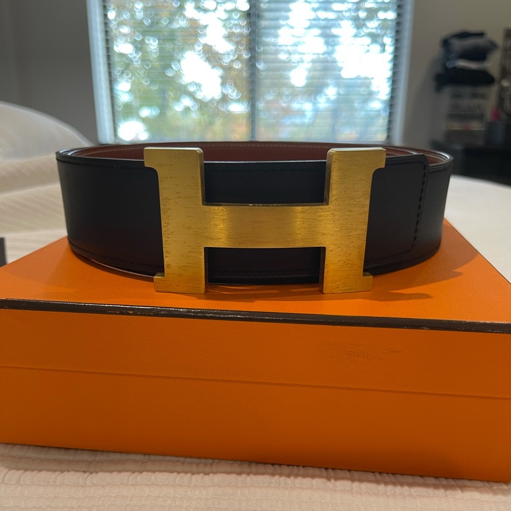 Authentic Hermes belt size 95